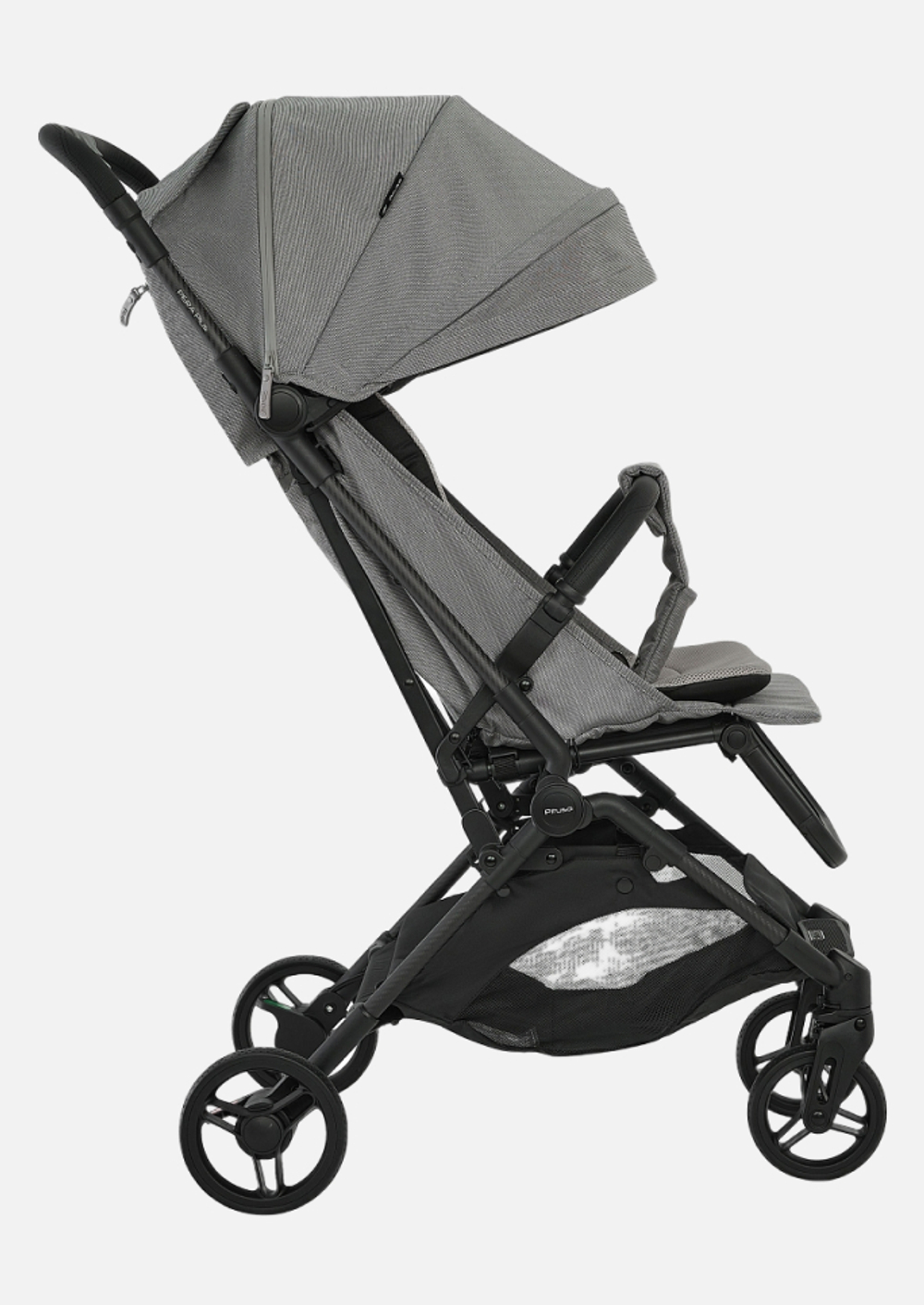 Pituso Коляска прогулочная PERA Plus Horizon Grey рама carbon