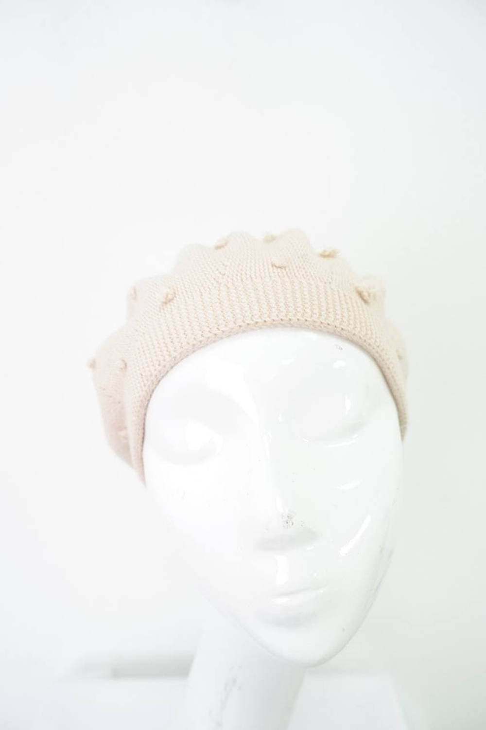 Берет трикотажный