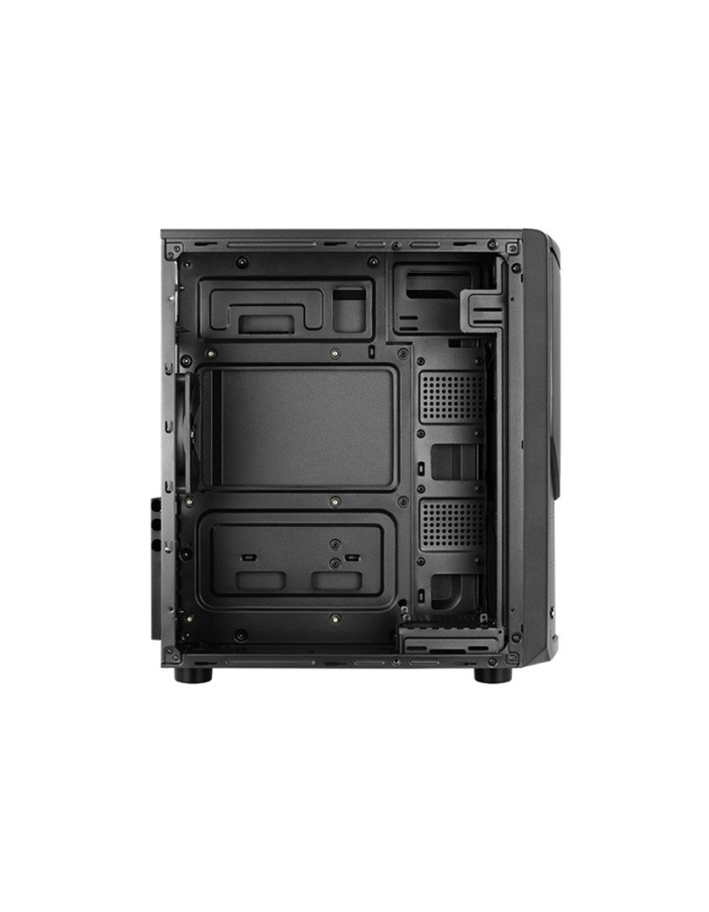 Корпус для компьютера MIDITOWER AEROCOOL Tomahawk-S-BK-v2/v4 ATX W/O PSU 4718009156760 Tomahawk-S BLACK