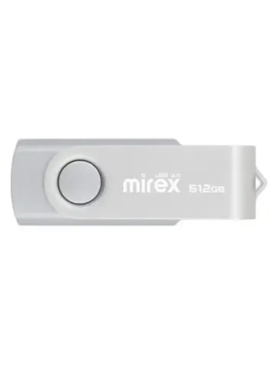Память USB Flash 512 ГБ SWIVEL SILVER 13600-FM3SVS512 SILVER