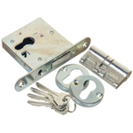 Замок врезной Омега, ЗВ1, 00-00000443, без ручки, цилиндровый