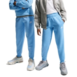 Брюки для девочки Nike Kids Club Fleece - football blue/white