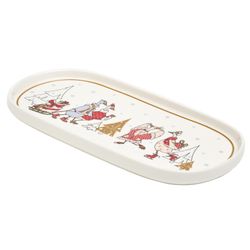 БЛЮДО ОВАЛЬНОЕ LEFARD "FAMILY CHRISTMAS" 25,5 СМ (КОР=24ШТ.)