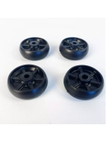 Колесо пластиковое мебельное D40 мм, 4 шт