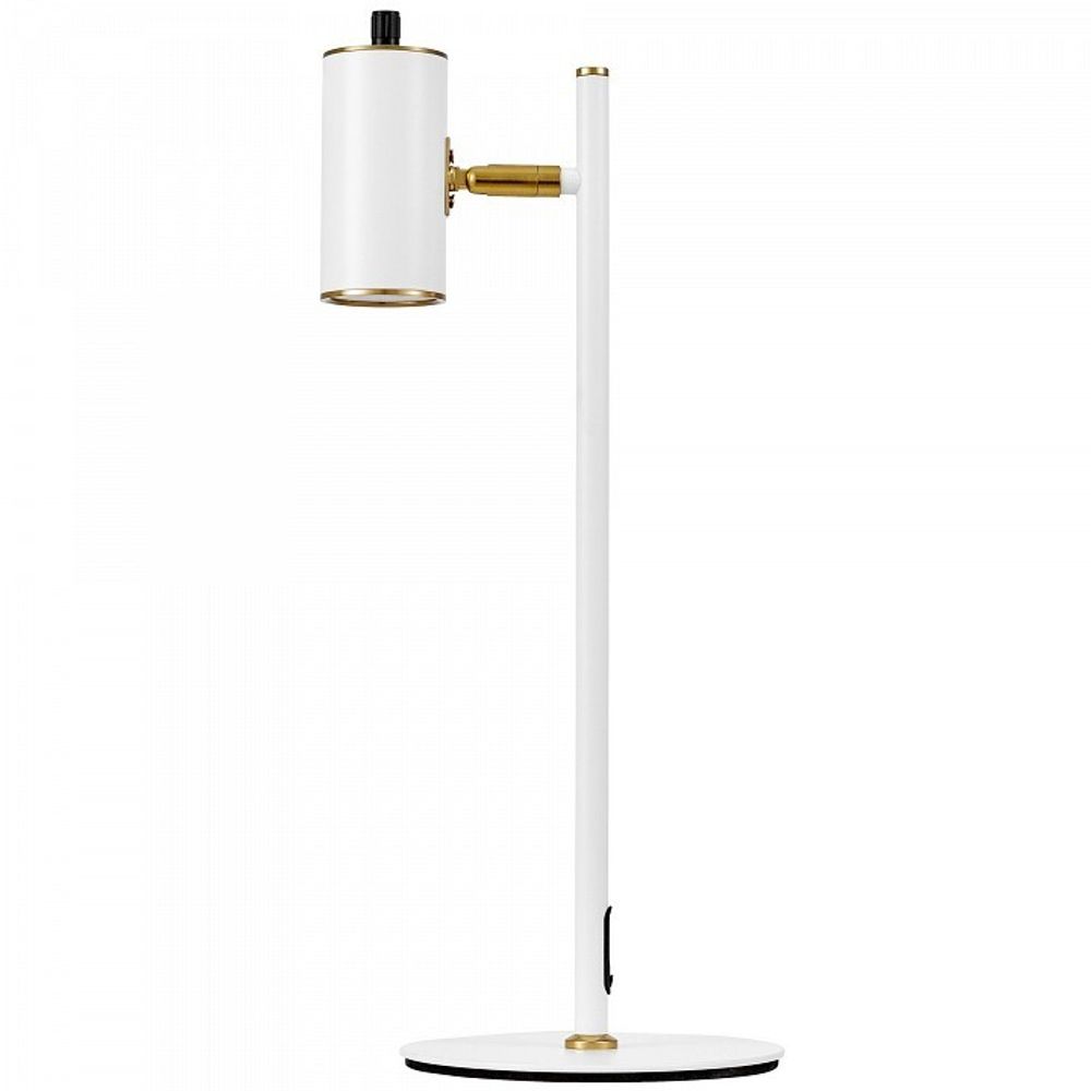 Настольная лампа офисная LUMINA DECO MIRRA LDT 7731-1 WT+MD