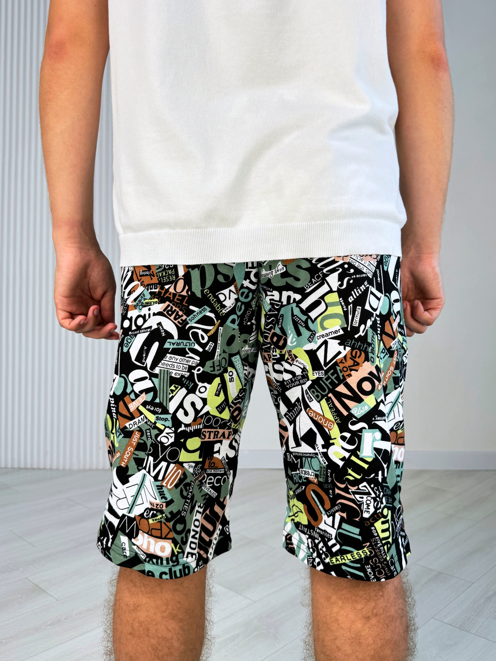 Шорты для мальчика подростковые "Буквы"