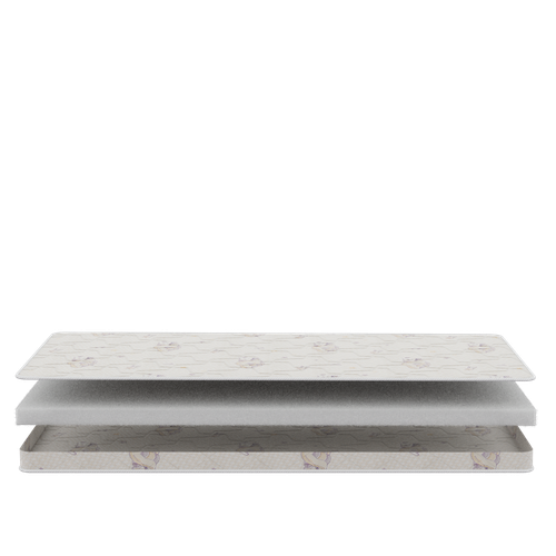 Матрас детский Baby, беспружинный, выше средней жесткости 80х200