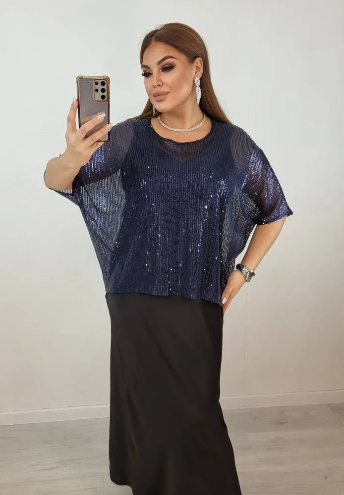 Платье с накидкой 03573-1 Фабрика Моды