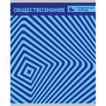Тетрадь предметная А5 Обществознание 40л клетка "Абстракция Грин" (Академия Групп)