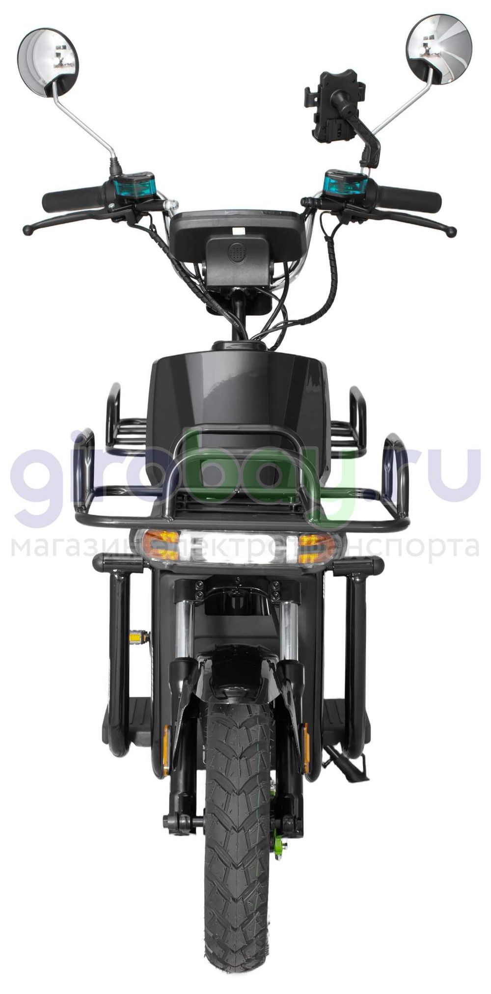 Электроскутер IKINGI XC-2 (60V/40Ah) - Черный фото №8