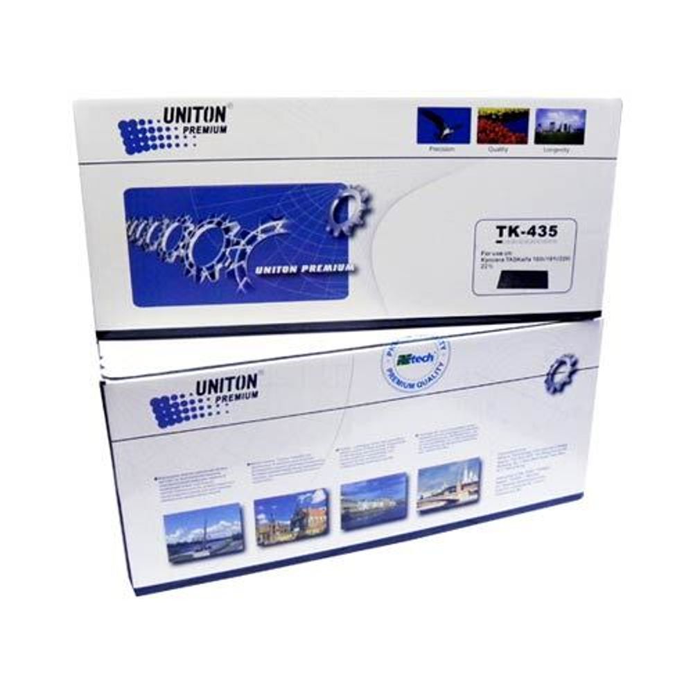 Тонер-картридж UNITON, аналог KYOCERA TK-435 для TASKalfa 180/181/220/221 (15K, TOMOEGAWA)