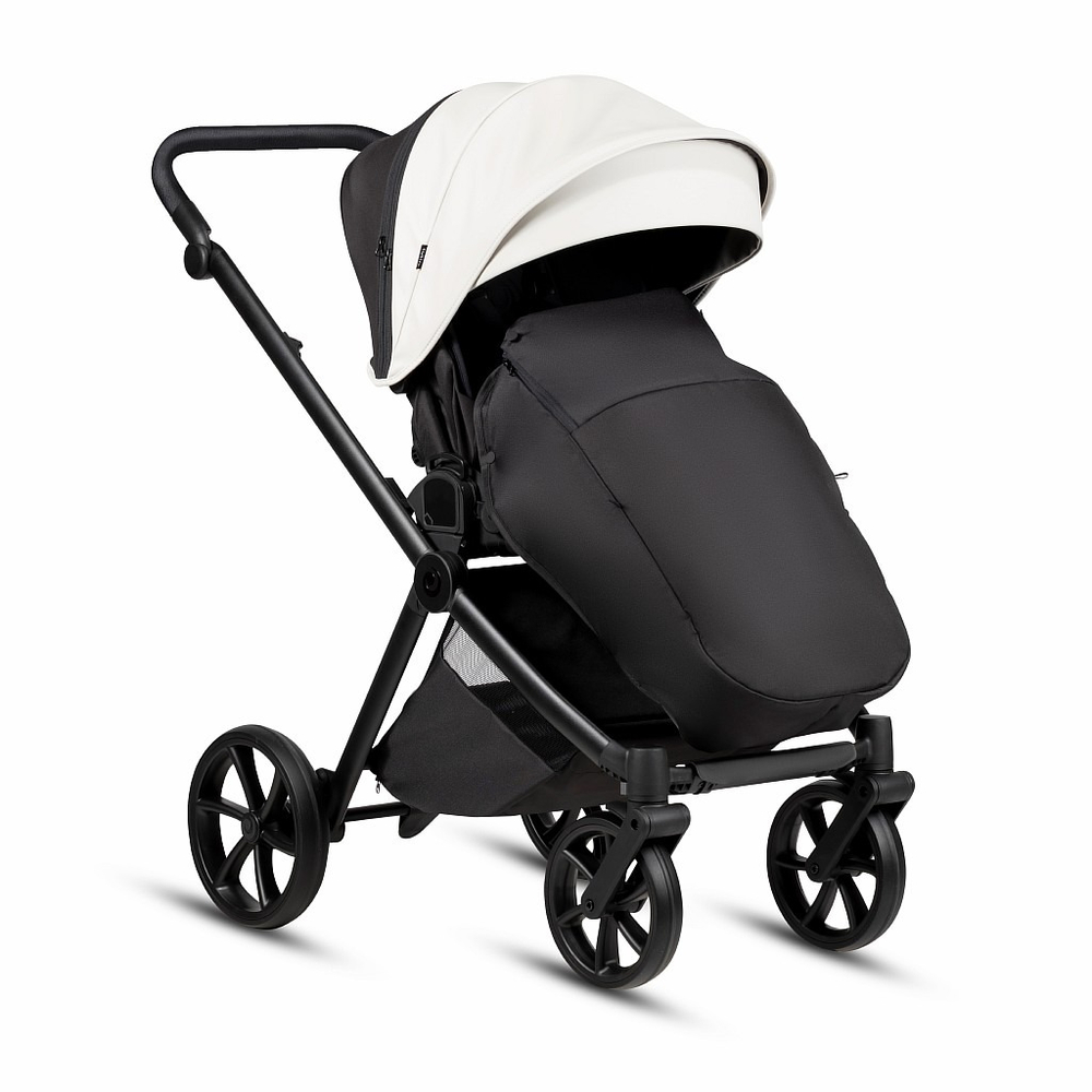 Tutis Коляска 2 в 1 MIO 3+ Leather Silver Grey