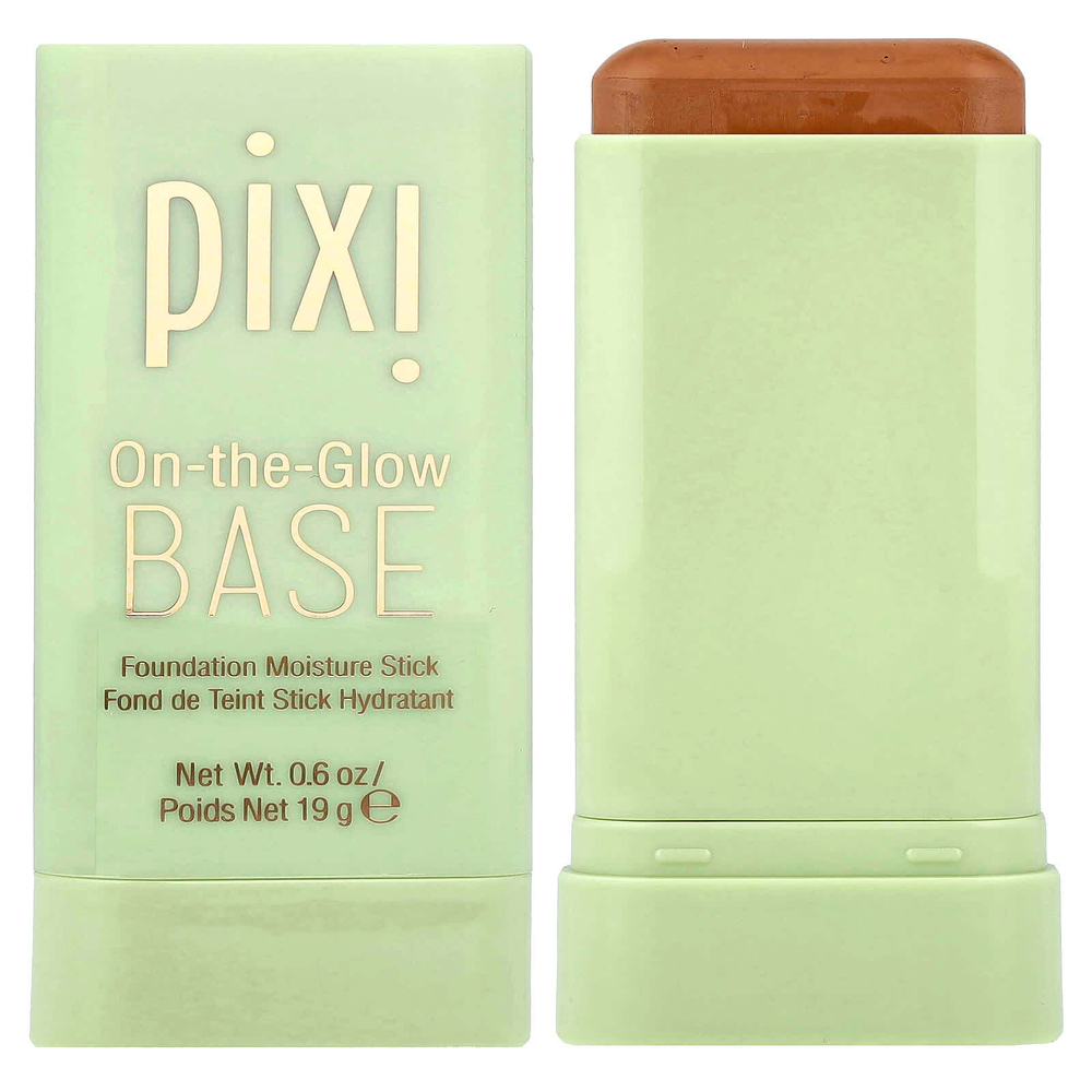 Pixi Beauty, On-The-Glow Base, увлажняющий стик для тональной основы, мокко, 19 г (0,6 унции)