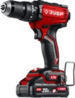 Дрель-шуруповерт аккумуляторная ЗУБР ДБУ-65-21 20 В, 65 Н·м, 1 АКБ LMS (2 А·ч), бесщеточная ударн