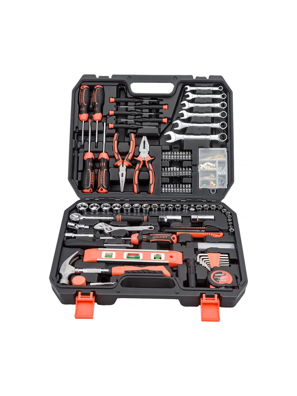 Набор инструментов для дома, 208 предметов Gigant GNJ-208