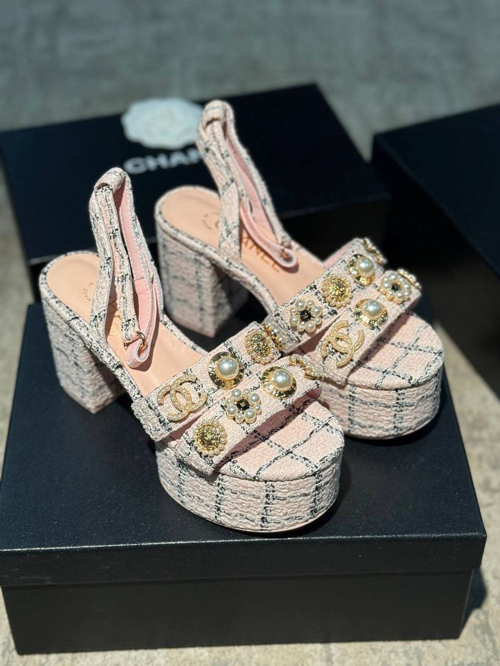 Босоножки CHANEL