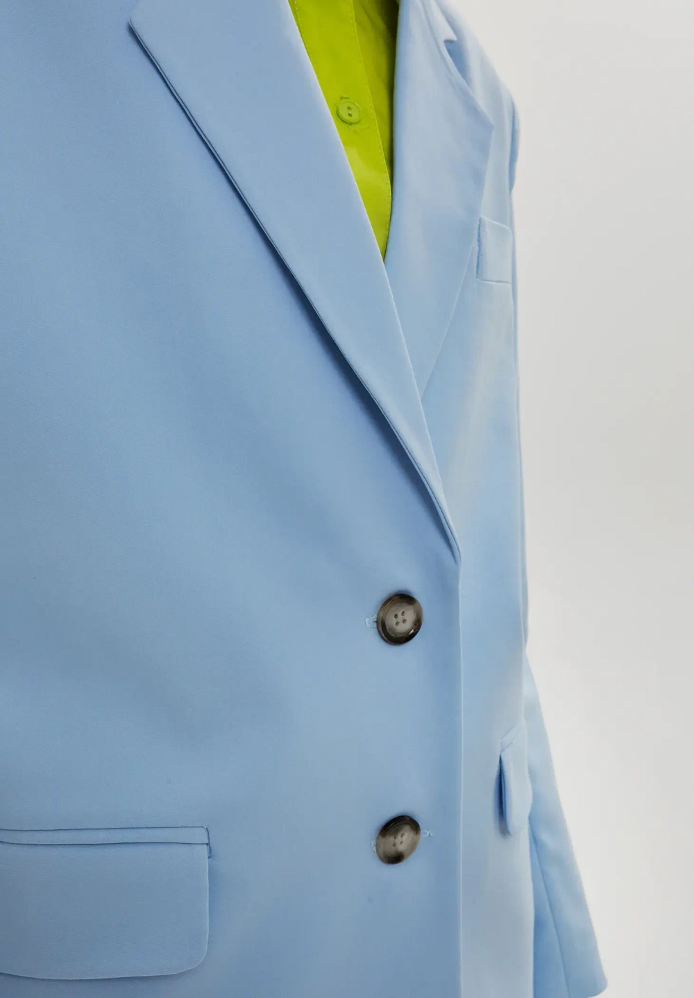 Жакет, голубой