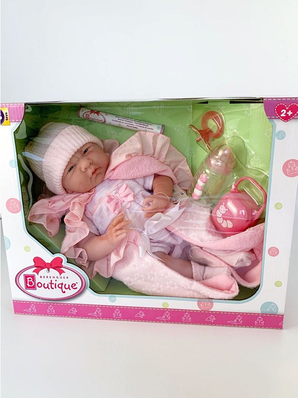 Кукла BERENGUER мягконабивная 39см La Newborn (18780)