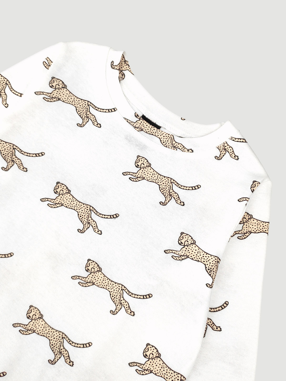 Пижама Mjölk Гепарды, на манжетах, уценка