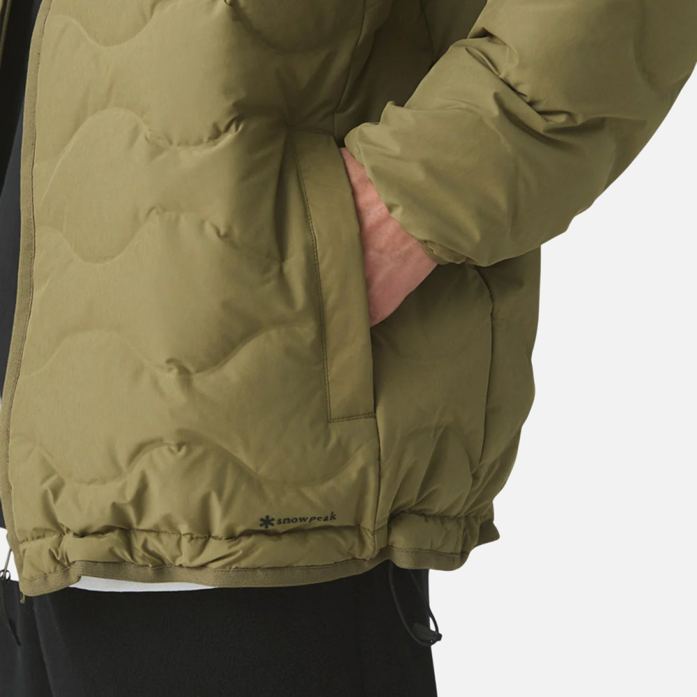 Куртка мужская Snow Peak Seamless Quilted Olive