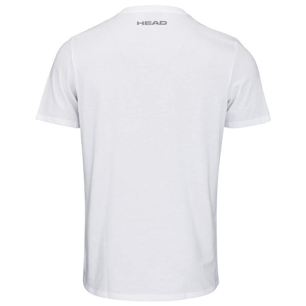 Футболка для мальчика теннисная Head Club Colin T-Shirt - white