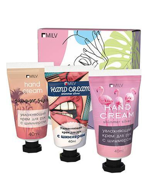 MILV Набор кремов для рук (3шт), №38