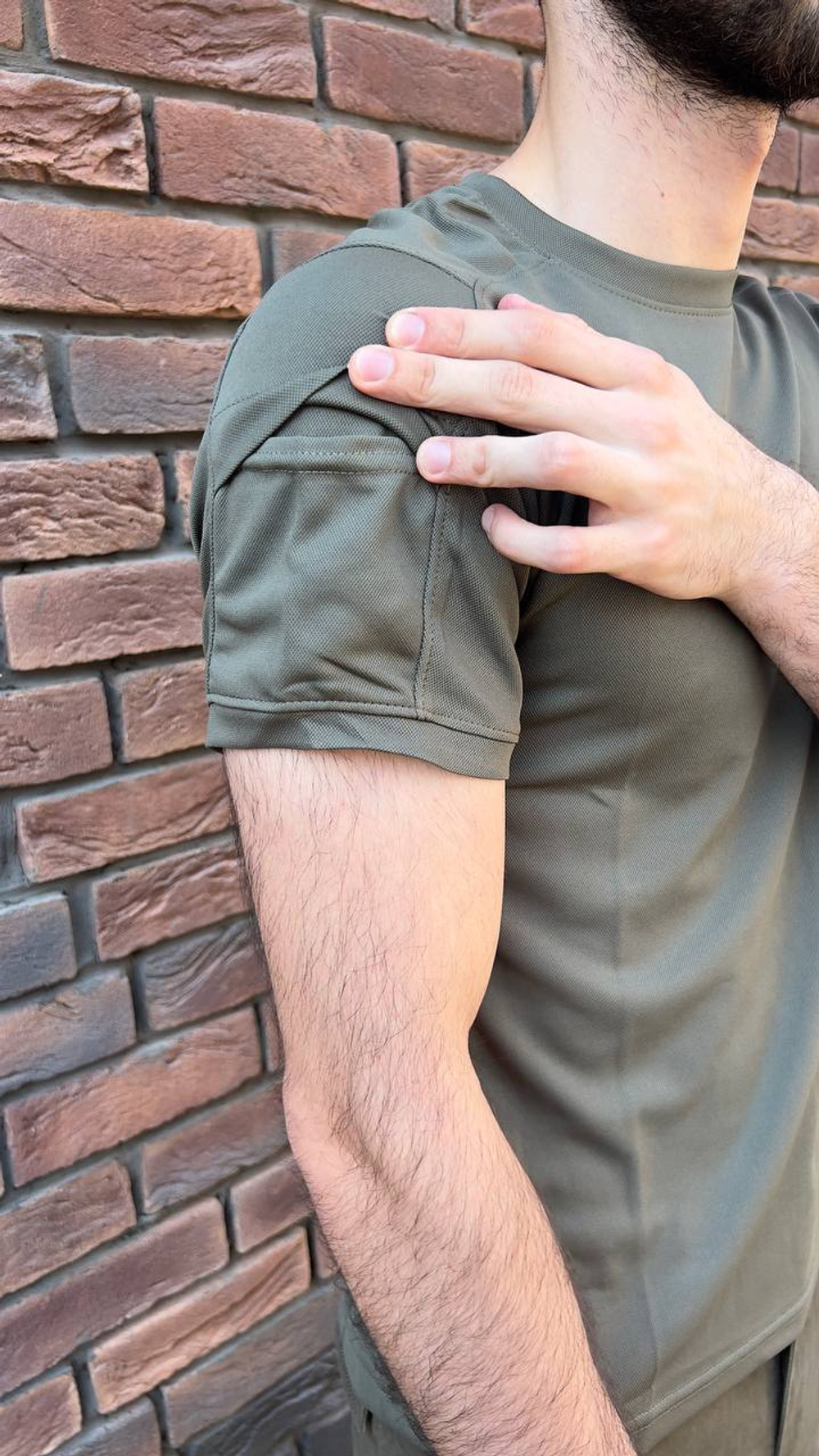 Футболка олива s.archon