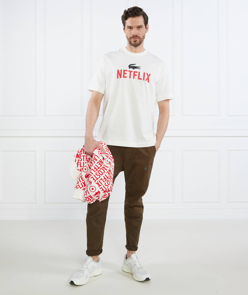 Футболка Lacoste - белый(TH7343)