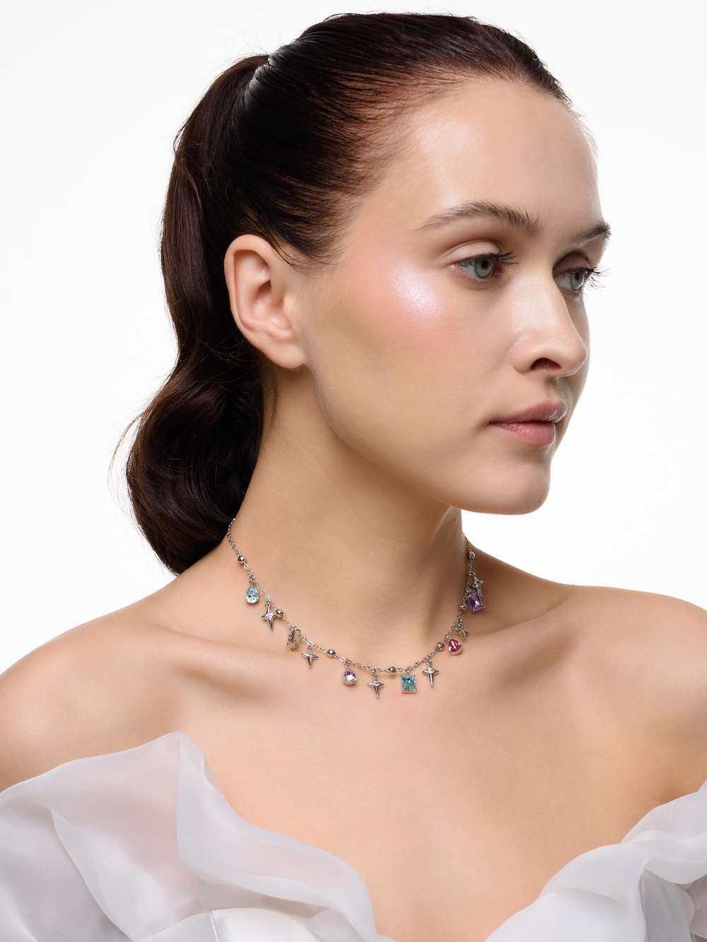 Колье "Mosaic" Silver