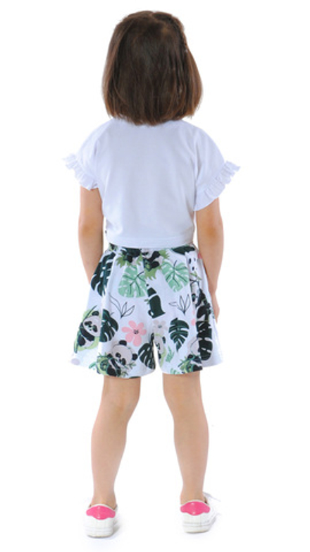 Юбка-шорты трикотажные для девочки 7-9 лет Fleur de Vie