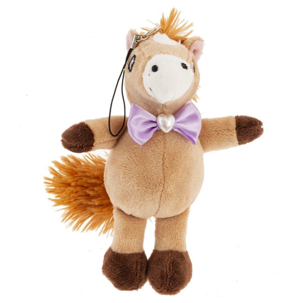 GAEM Игрушка набивная "Лошадка", с цепочкой, L10 W10 H14 см, 3в.