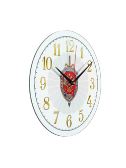 Настенные часы "Эмблема ФСБ 53"