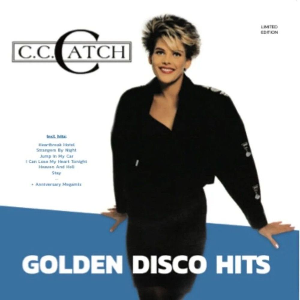 C.C. CATCH Golden Disco Hits (Blue, LP) новая запечатанная виниловая пластинка