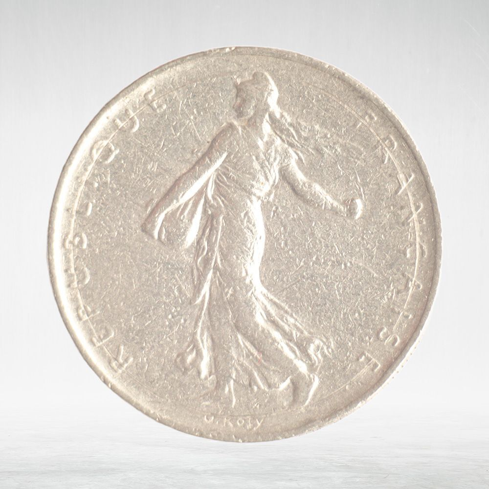 France, 1 Franc 1967 - Signature "O. Roty", VF