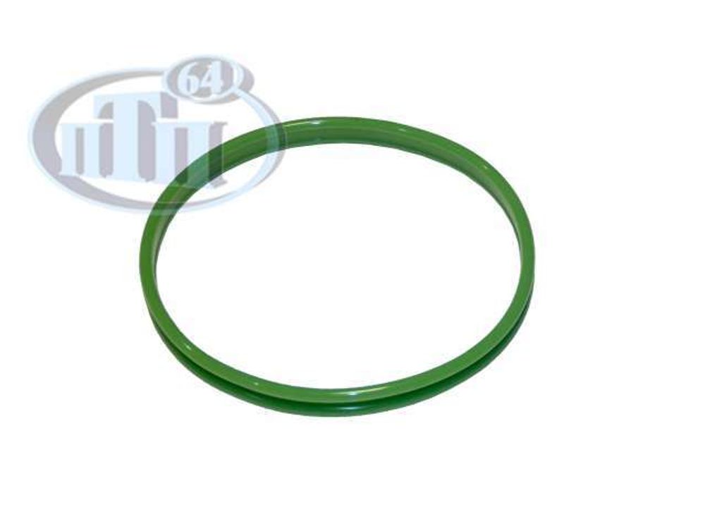 Кольцо ЯМЗ-840,850 уплотнительное гильзы (162,5х5,85х15,3) зеленый MVQ (840-1002040) ПТП