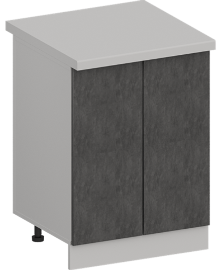 Кухня Модуль ШН 600М Графит / Бетон