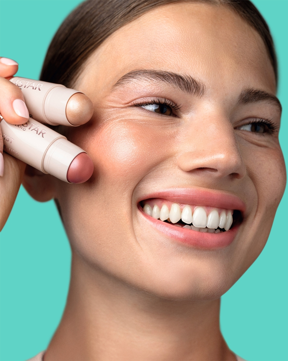 Collistar Twist Glowy Blush & Highlighter - Румяна для щек в креме в стике 02 Eterea, 5 g