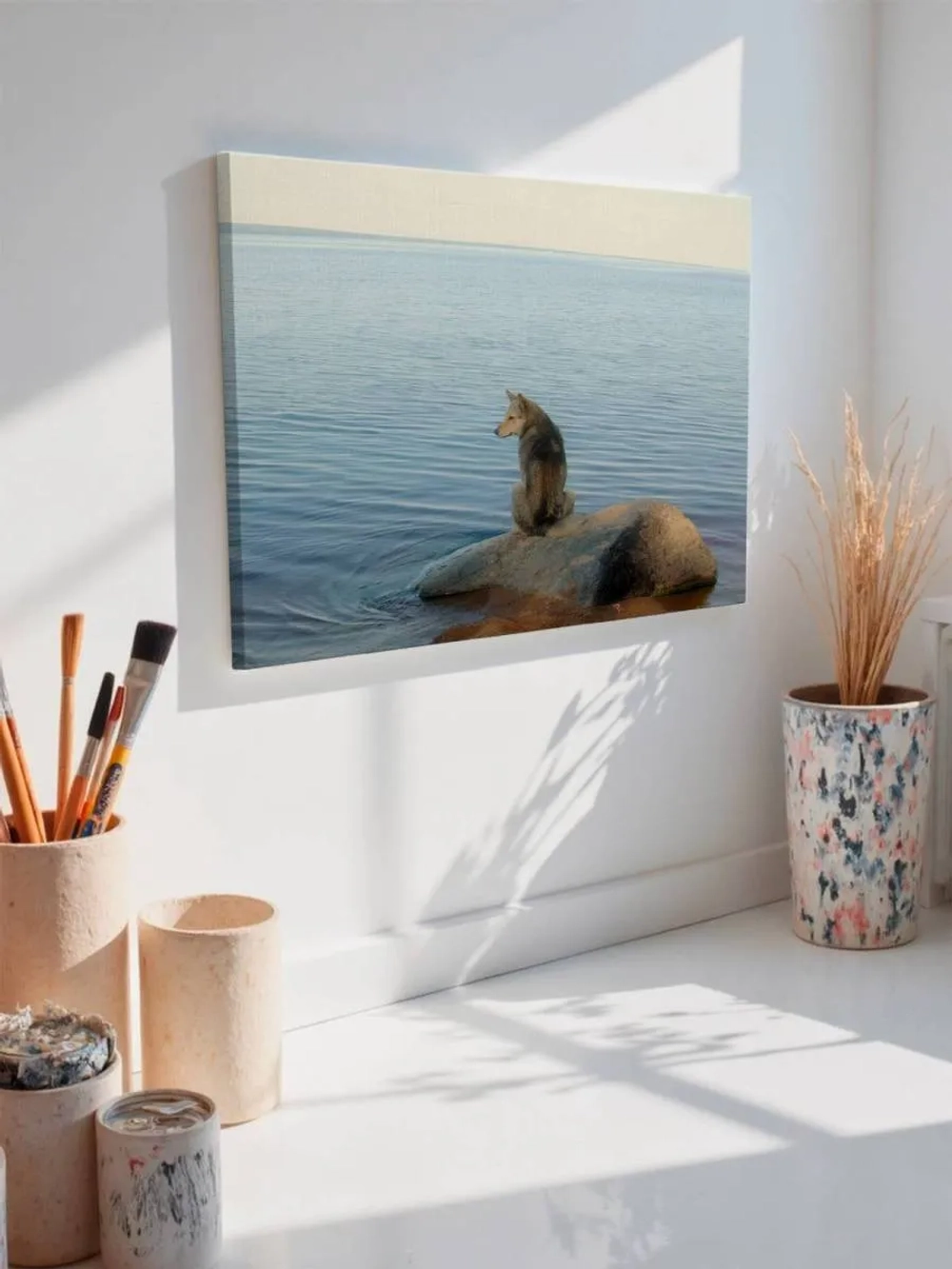 Картина на стену 40 X 50 Волк