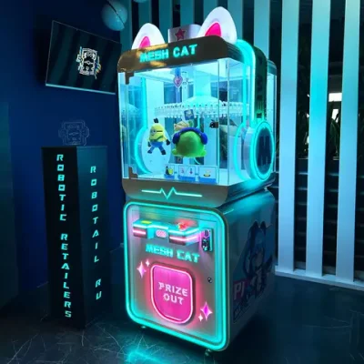 Призовой автомат прищепка «Mesh cat»