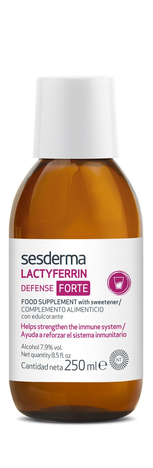 Sesderma LACTYFERRIN DEFENSE FORTE | БАД питьевой к пище "Лактиферрин Дефенс Форте", 250 мл