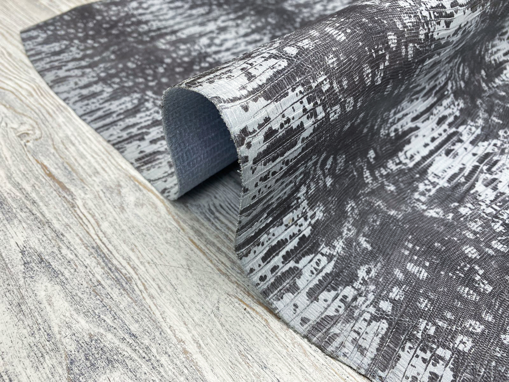 Teseus Mramor Blue (1,1-1,3 мм), цв. Серо-голубой, натуральная кожа