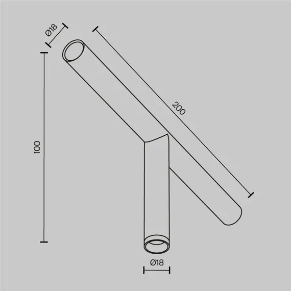 Светильник Фокус / Focus Led для системы освещения Axity 3000/6000К 3Вт 45° Technical c102cl-3w3-6k-bs
