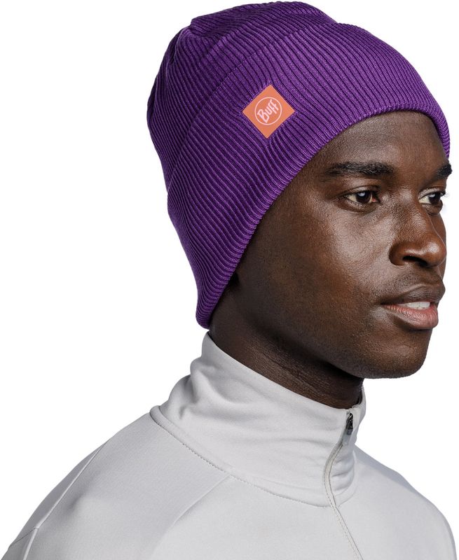 Шапка Buff Crossknit Hat Purple Фото 2