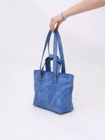 сумка тоут через плечо средняя с двумя ручками