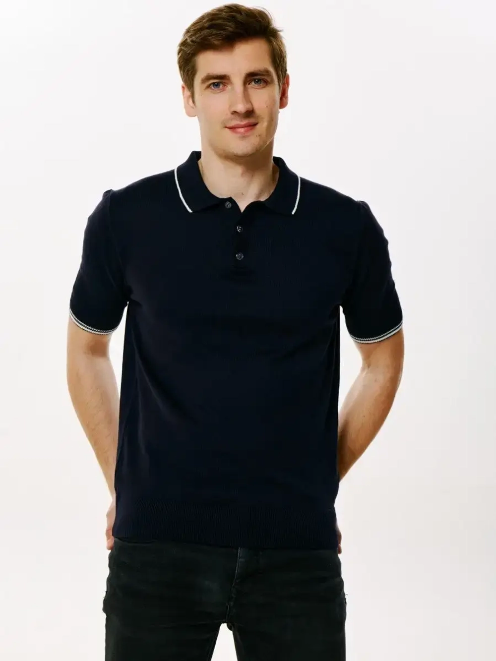 Поло с коротким рукавом