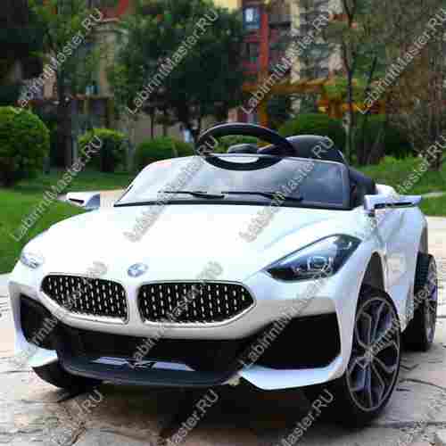 Детский электромобиль "BMW Z4" белый