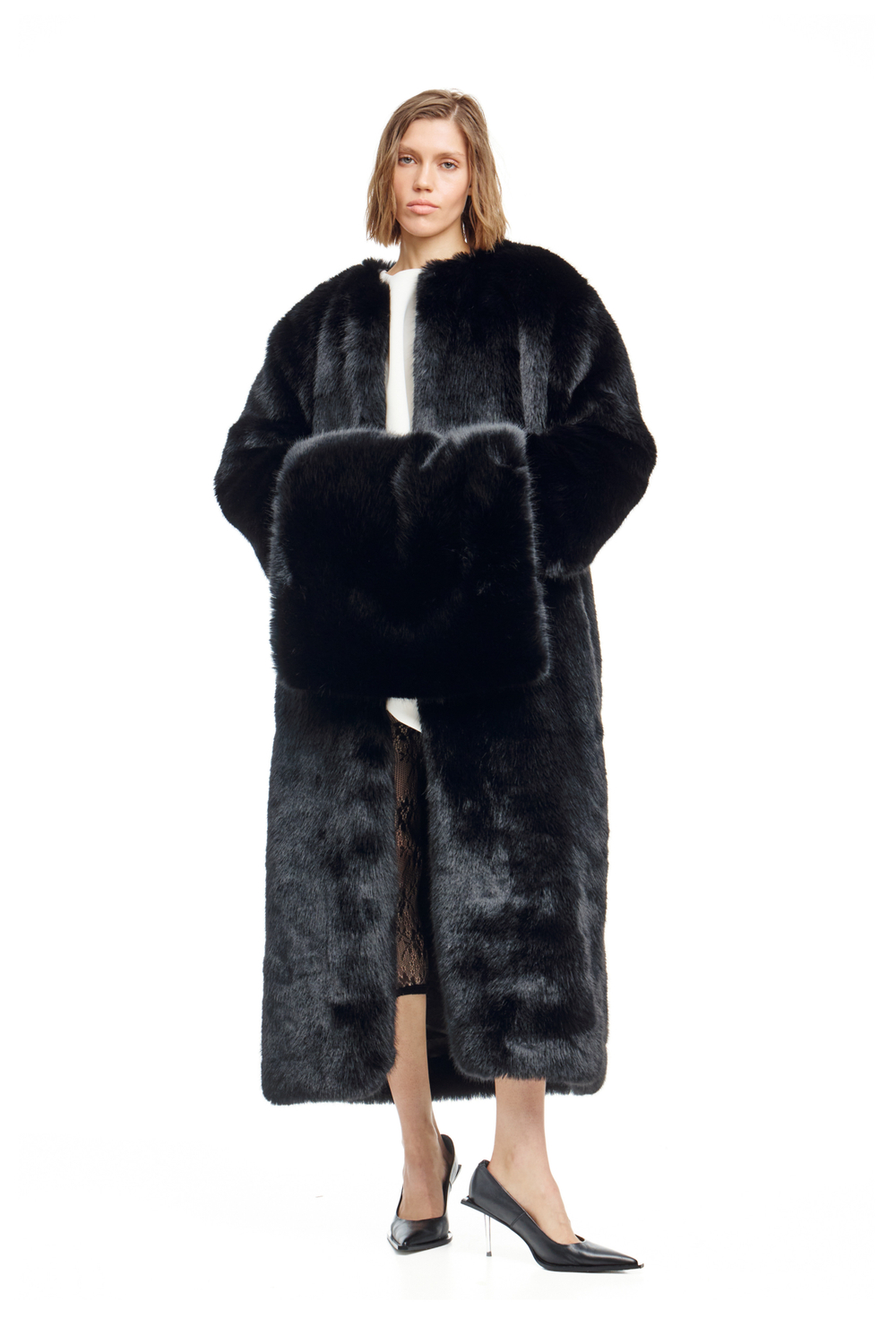 Шуба Old Money Maxi Black