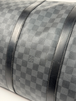 Сумка Louis Vuitton Keepall 55 Bandouliere Damier Graphite