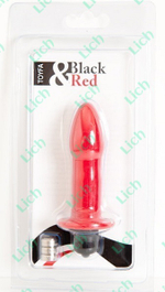 Красная водонепроницаемая вибровтулка, 8 см