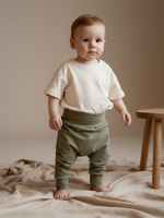 Ползунки для новорожденного оливковый